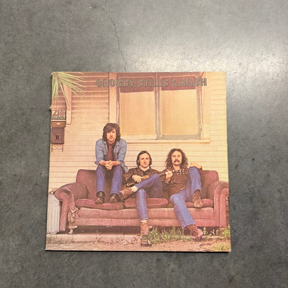 Crosby Stills & Nash Self Titled Vinyl LP Atlantic SD 8229 Gatefold Folk Rock